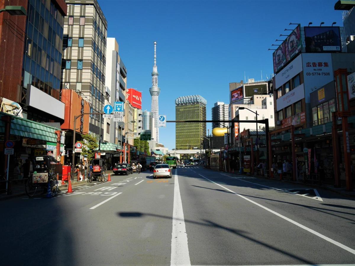 Hotel Tavinos Asakusa Tóquio Exterior foto